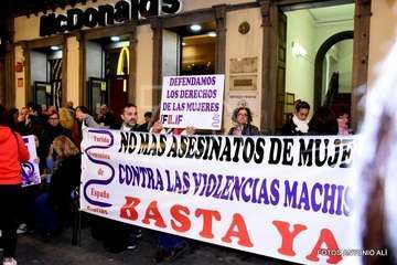 Telde se suma a la manifestación por la Igualdad (Foto Antonio Alí y TA)